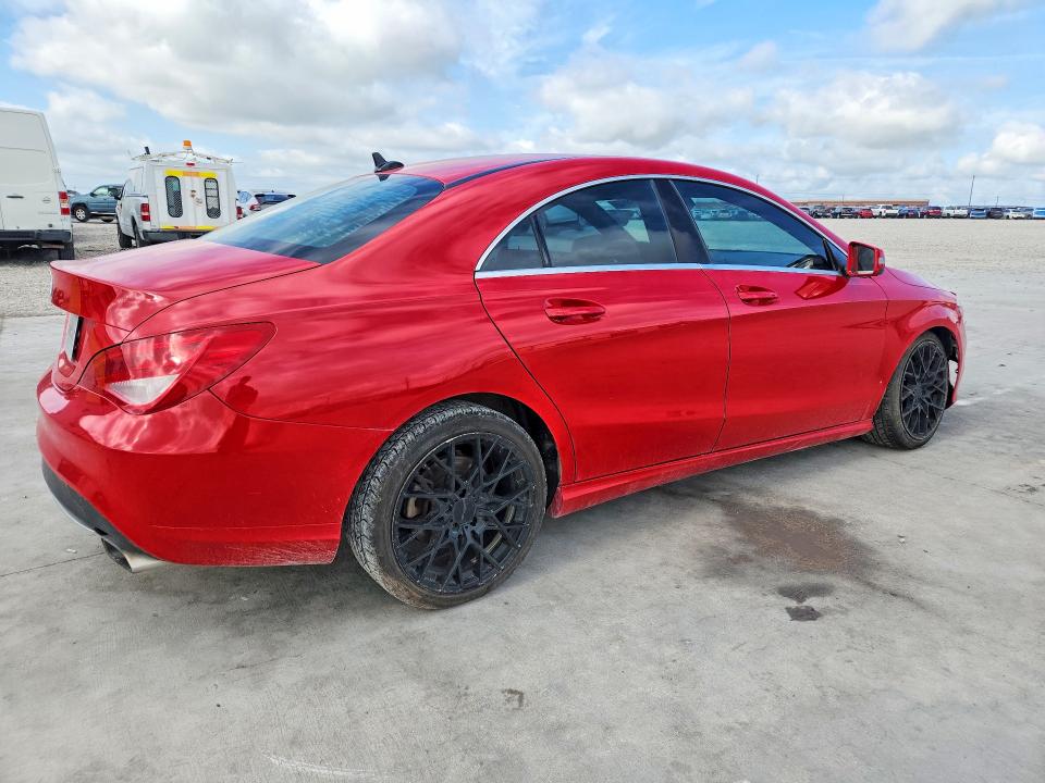 2016 Mercedes-benz Cla-klasse VIN WDDSJ4EB9GN362693 COPART salvage auction — FRONT END, Tx - Certificate Of Title, sold $1,250 on 2026-08-11 (photo 3)