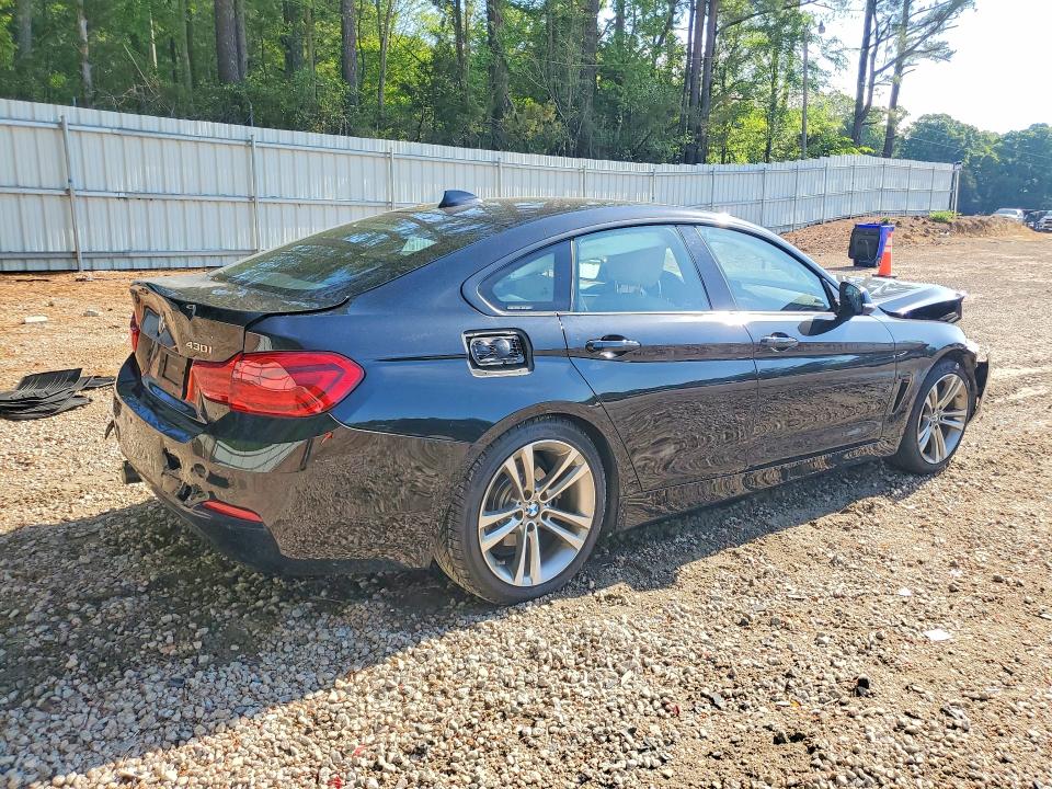 2018 BMW 4er VIN WBA4J1C50JBG81052 COPART salvage auction — FRONT END, Nc - Salvage Certificate Of Title, sold $1,850 on 2026-07-17 (photo 3)