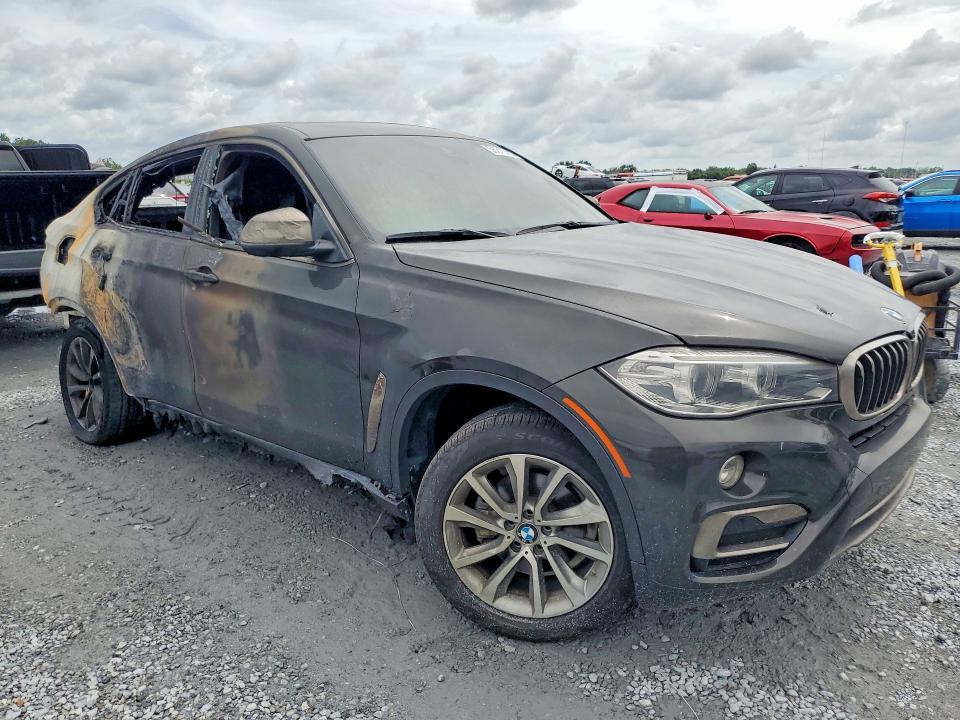 2019 BMW X6 VIN 5UXKU0C52K0H98767 COPART salvage auction — BURN, Fl - Certificate Of Destruction, sold $4,250 on 2026-07-06 (photo 4)