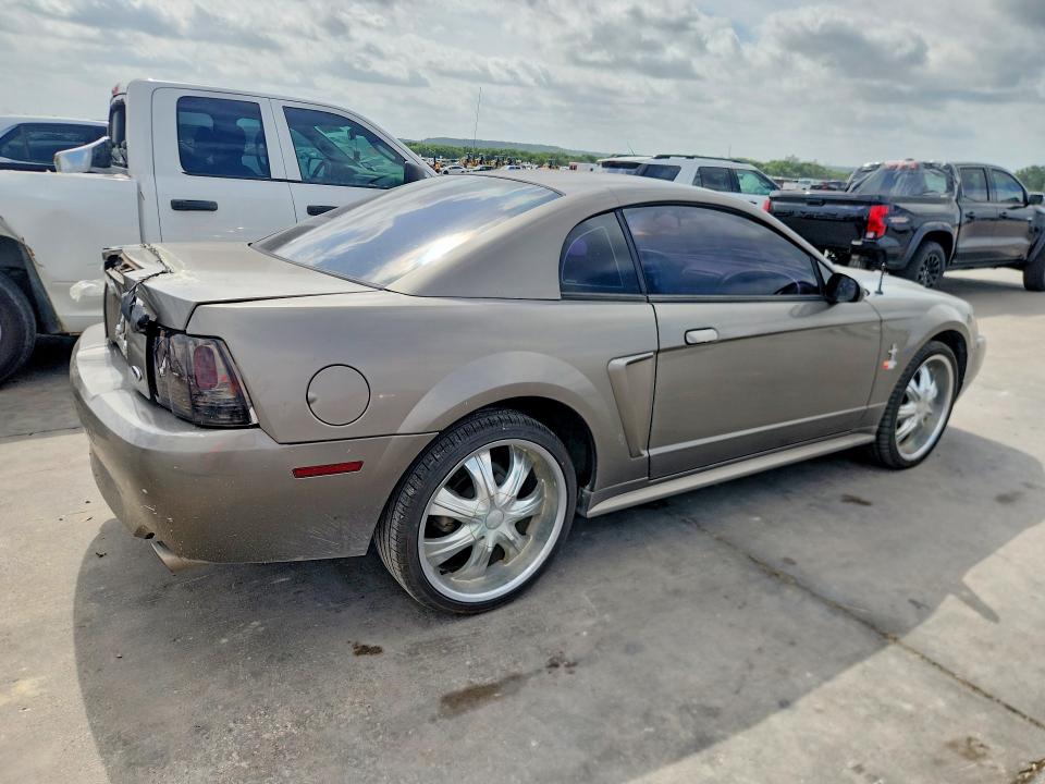2001 Ford Mustang VIN 1FAFP40441F231858 COPART salvage auction — REAR END, Tx - Salvage Vehicle Title, sold $250 on 2026-07-02 (photo 3)