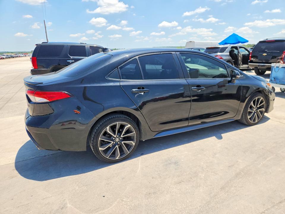 2020 Toyota Corolla VIN JTDS4RCE9LJ023736 COPART salvage auction — HAIL, Tx - Certificate Of Title, sold $7,200 on 2026-07-23 (photo 3)