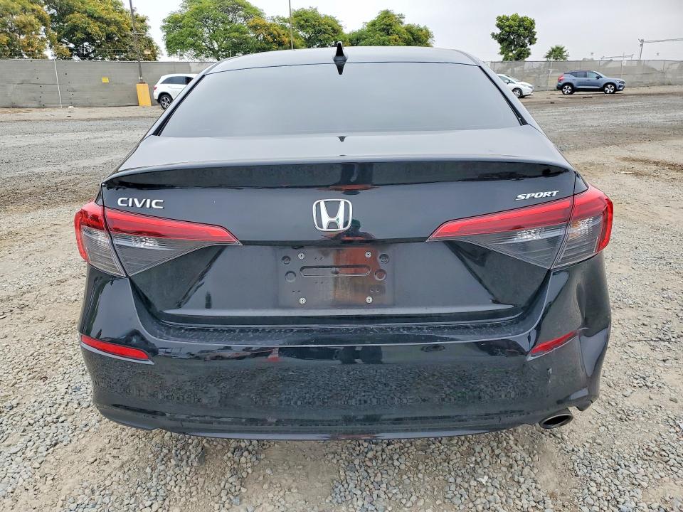2024 Honda VIN 2HGFE2F59RH563374 COPART salvage auction — FRONT END, Ca - Salvage Certificate, sold $5,000 on 2026-07-02 (photo 6)