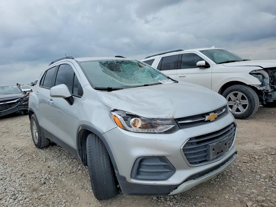 2022 Chevrolet Trax VIN KL7CJLSM4NB540455 COPART salvage auction — FRONT END, Tx - Salvage Vehicle Title, sold $125 on 2026-07-27 (photo 4)