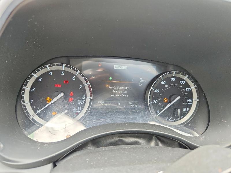 2021 Toyota Highlander VIN 5TDHZRAHXMS039439 COPART salvage auction — ROLLOVER, Fl - Certificate Of Destruction, sold $6,400 on 2026-07-06 (photo 9)