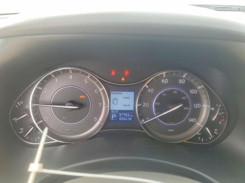 2017 Infiniti VIN JN8AZ2NE0H9153970 COPART salvage auction — REAR END, Tx - Salvage Vehicle Title, sold $3,550 on 2026-07-14 (photo 9)