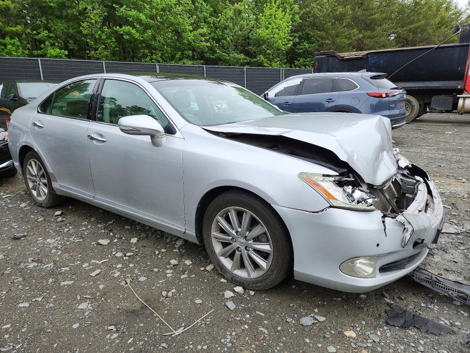2010 Lexus ES VIN JTHBK1EG0A2377270 COPART salvage auction — FRONT END, Md - Cert Of Salvage > 75% Damage, sold $775 on 2026-07-31 (photo 4)