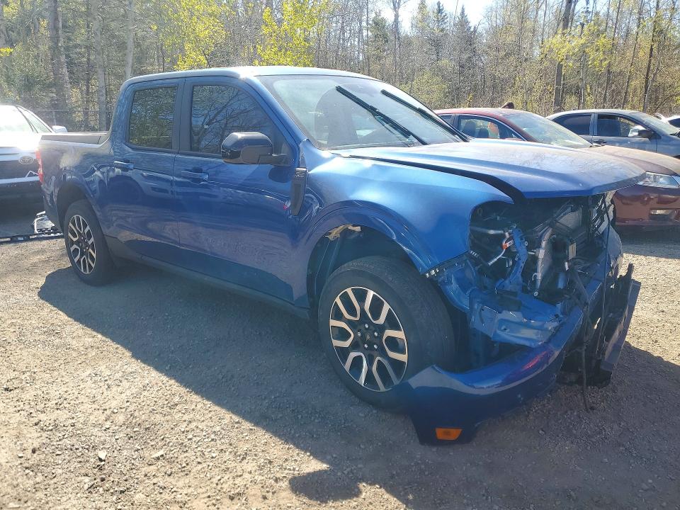 2024 Ford Maverick VIN 3FTTW8S96RRA49609 COPART salvage auction — FRONT END, On - Permit Salvage, sold $4,000 on 2026-07-09 (photo 4)