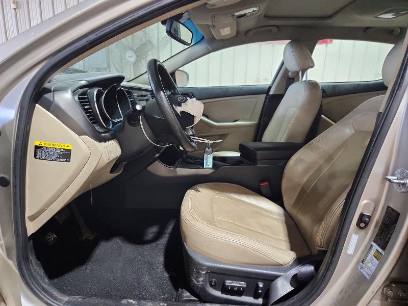 2011 Kia Optima VIN KNAGM4A7XB5161982 COPART salvage auction — FRONT END, Wv - Salvage Certificate, sold $400 on 2026-07-06 (photo 7)