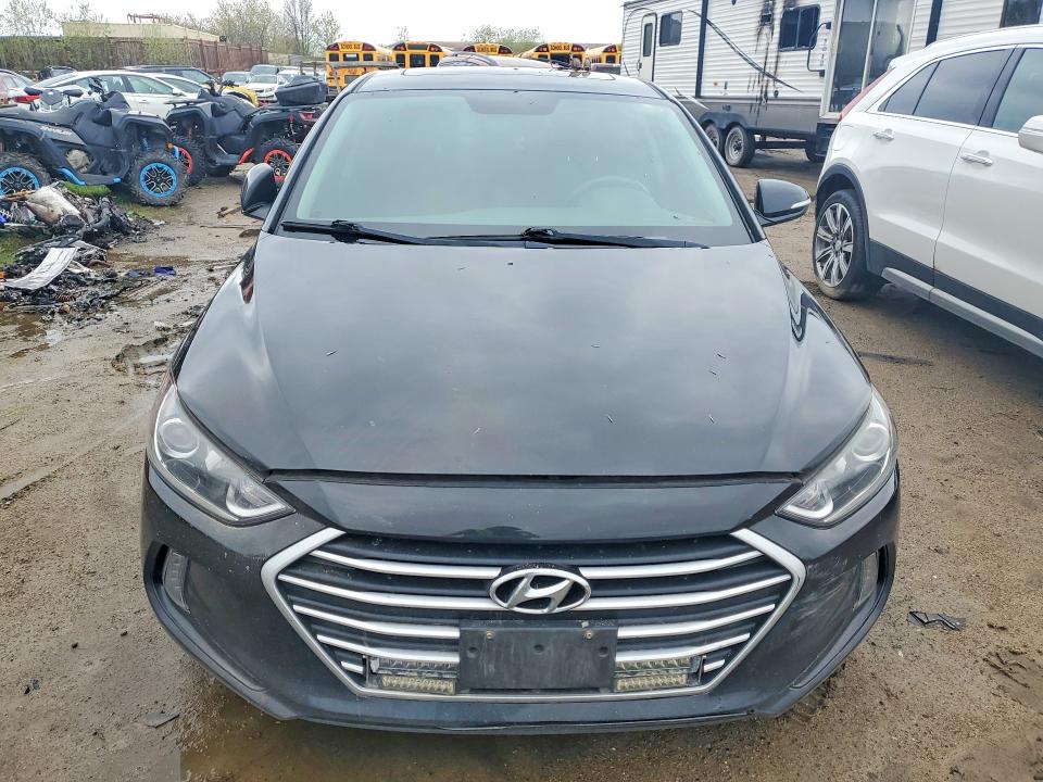 2017 Hyundai Elantra VIN KMHD84LF4HU249497 COPART salvage auction — SIDE, On - Permit Salvage, sold $3,600 on 2026-07-07 (photo 5)