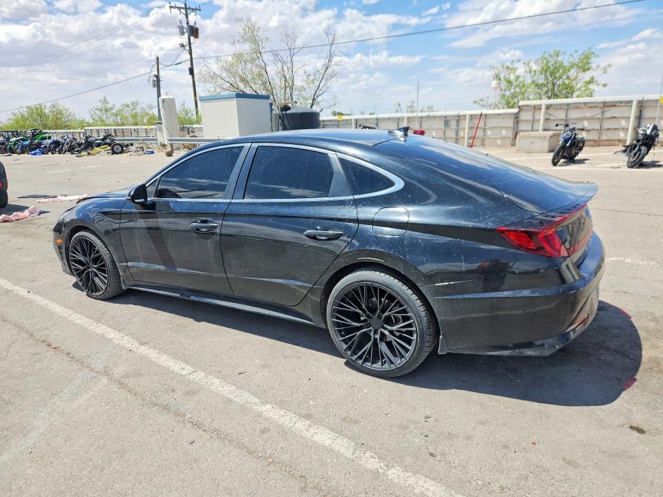 2020 Hyundai Sonata VIN 5NPEF4JA7LH051070 COPART salvage auction — FRONT END, Nm - Cert Of Title-Salvage, sold $3,600 on 2026-07-24 (photo 2)