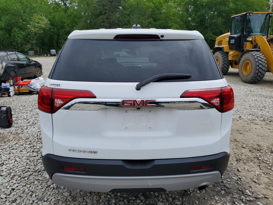 2017 Gmc Acadia VIN 1GKKNKLA5HZ199780 COPART salvage auction — FRONT END, Ma - Cert Of Title-Salvage, sold $1,600 on 2026-07-02 (photo 6)