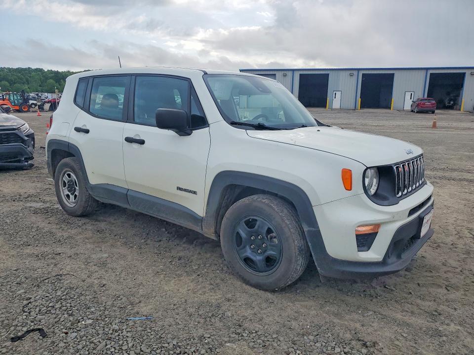 2021 Jeep Renegade VIN ZACNJCAB5MPM45948 COPART salvage auction — HAIL, AR - CERT OF TITLE-SALVAGE, sold $3,650 on 2026-08-17 (photo 4)