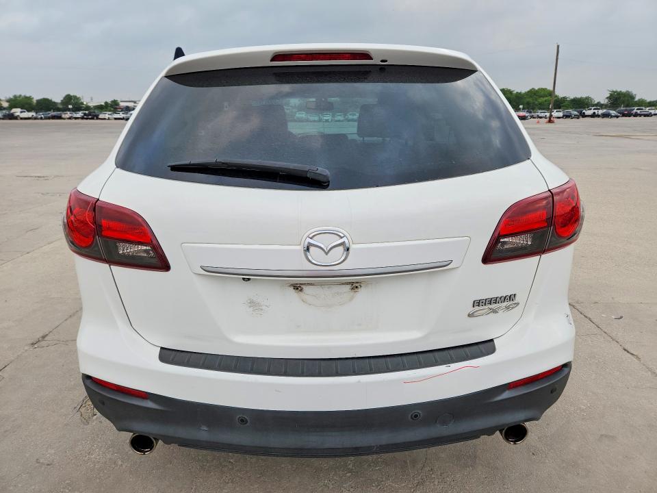 2013 Mazda Cx-9 VIN JM3TB2DA1D0413452 COPART salvage auction — FRONT END, Tx - Certificate Of Title, sold $850 on 2026-07-02 (photo 6)