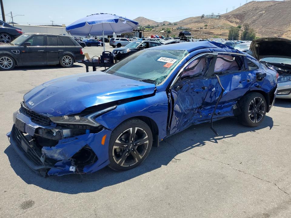 2023 Kia K5 VIN 5XXG64J24PG227320 COPART salvage auction — ALL OVER, CA - SALVAGE CERTIFICATE, sold $1,100 on 2026-07-16 (photo 1)