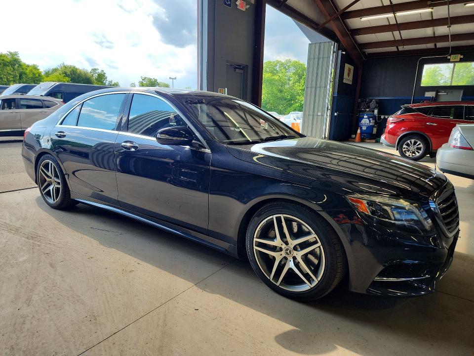 2015 Mercedes-benz S class VIN WDDUG8FB1FA088487 COPART salvage auction — MINOR DENT/SCRATCHES, Ny - Certificate Of Title (P), sold $11,000 on 2026-07-30 (photo 4)