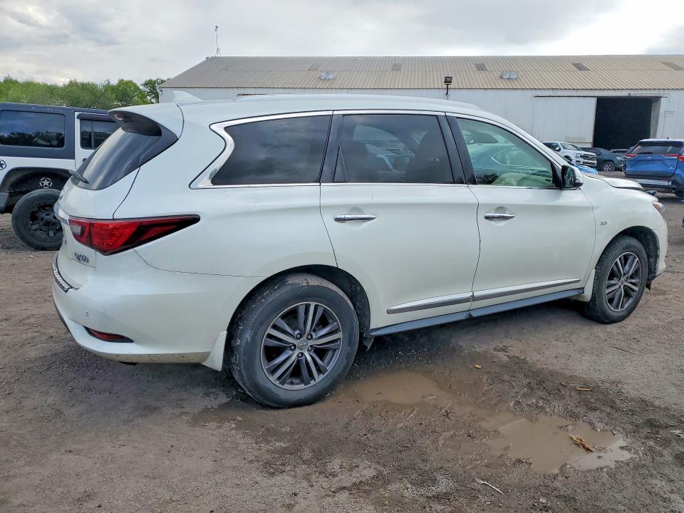 2019 Infiniti Qx60 VIN 5N1DL0MMXKC548686 COPART salvage auction — FRONT END, Pa - Certificate Of Salvage, sold $2,100 on 2026-07-27 (photo 3)