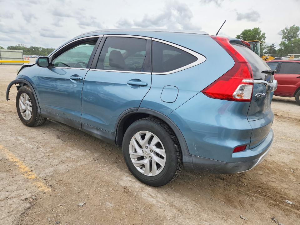 2016 Honda VIN 2HKRM3H72GH557939 COPART salvage auction — FRONT END, Ks - Cert Of Title-Salvage, sold $3,600 on 2026-07-22 (photo 2)