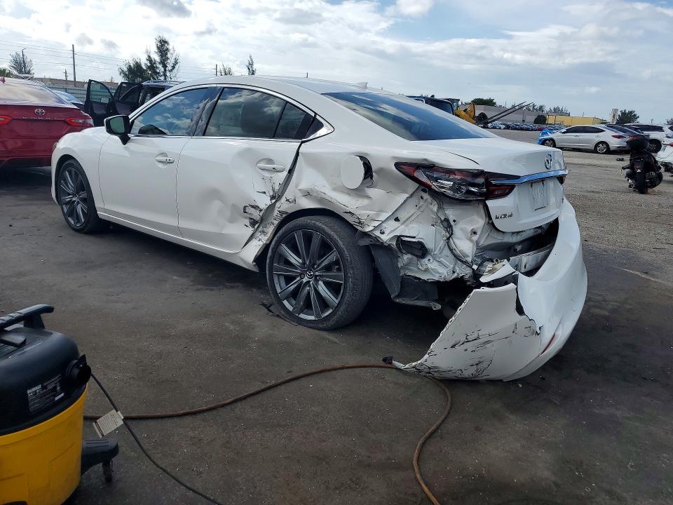 2021 Mazda 6 VIN JM1GL1TY9M1615210 COPART salvage auction — REAR END, Fl - Cert Of Title Slvg Rebuildable, sold $4,350 on 2026-07-06 (photo 2)