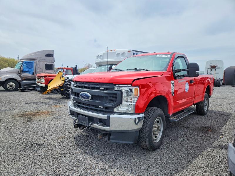 2022 Ford F-350 super duty VIN 1FTRF3B61NEF37396 COPART salvage auction — ENGINE BURN, CT - SALVAGE CERTIFICATE OF ORIGIN, sold $8,200 on 2026-07-21 (photo 2)