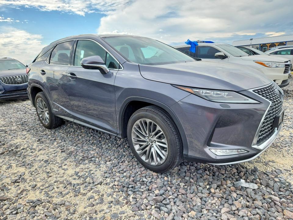 2021 Lexus Rx VIN 2T2JGMDA8MC065423 COPART salvage auction — HAIL, Mo - Certificate Of Title, sold $24,600 on 2026-07-08 (photo 4)