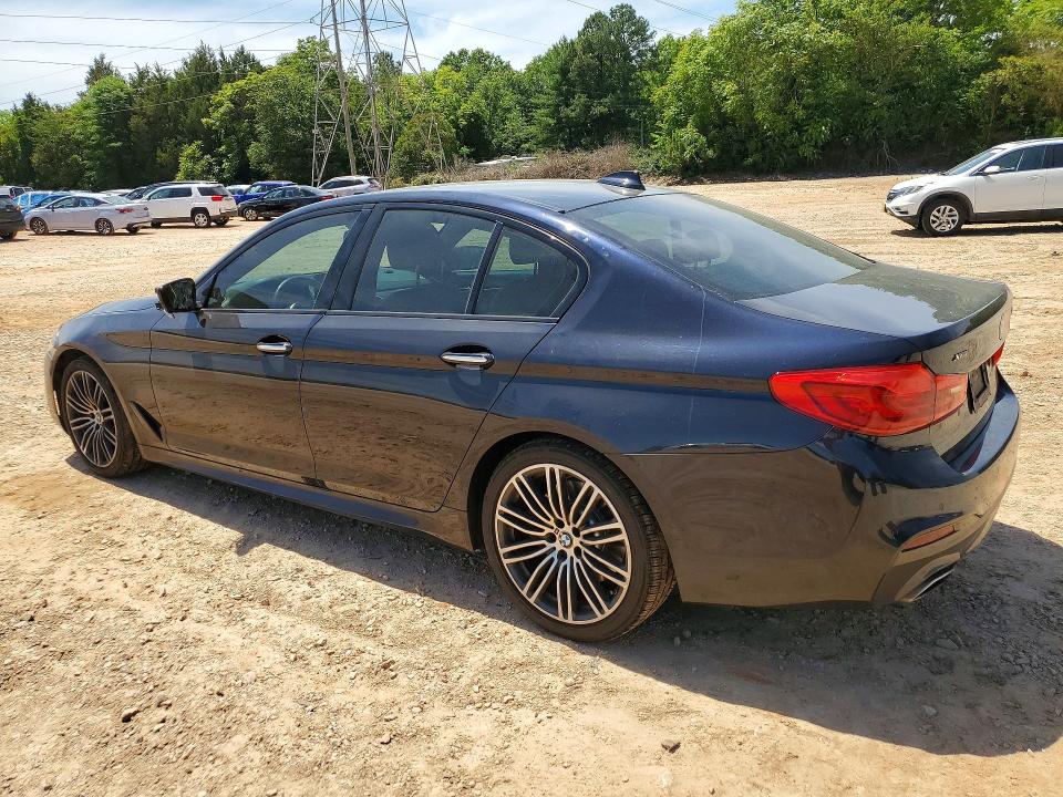 2018 BMW 5er VIN WBAJE7C52JWD52470 COPART salvage auction — FRONT END, Nc - Salvage Certificate Of Title, sold $1,250 on 2026-07-27 (photo 2)