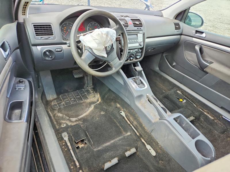 2008 Volkswagen Golf VIN WVWBB71K18W272285 COPART salvage auction — FRONT END, Nj - Cert Of Title-Salvage, sold $225 on 2026-07-29 (photo 8)