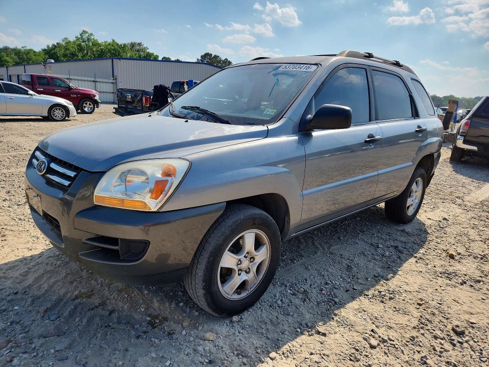 2008 Kia Sportage VIN KNDJF724187453719 COPART salvage auction — REAR END, Va - Cert Of Title - Salvage, sold $425 on 2026-07-07 (photo 1)