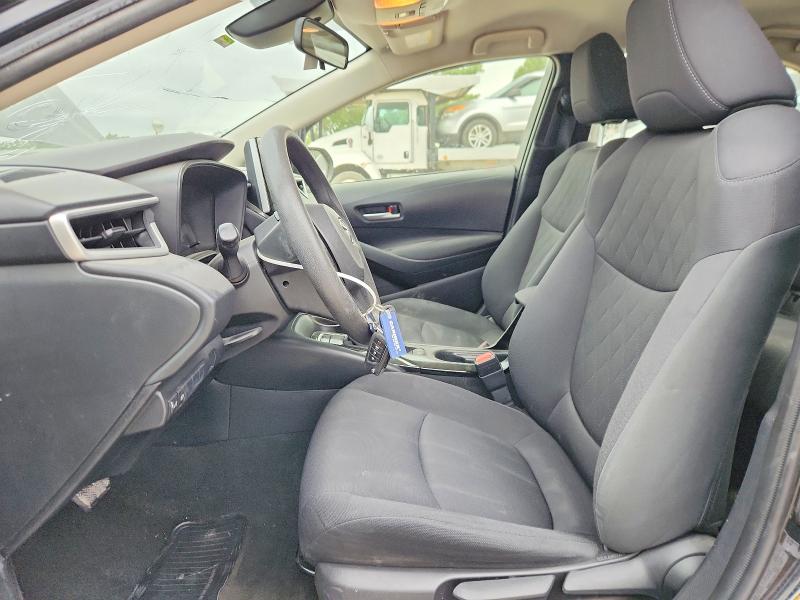 2020 Toyota Corolla VIN JTDEPRAE3LJ044346 COPART salvage auction — HAIL, Ks - Cert Of Title-Salvage, sold $3,900 on 2026-07-22 (photo 7)