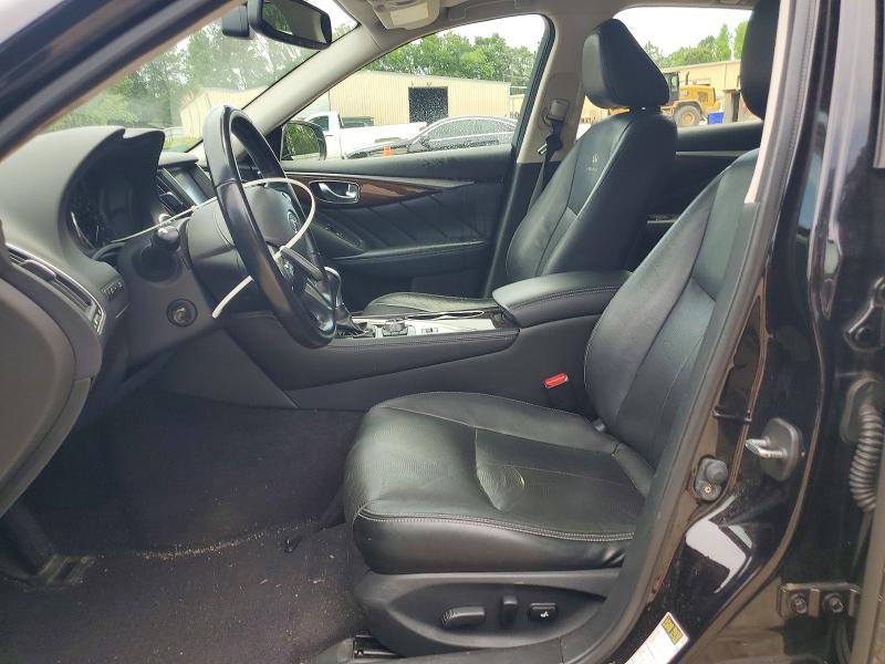 2014 Infiniti Q50 VIN JN1AV7AP5EM690843 COPART salvage auction — FRONT END, Nc - Salvage Certificate Of Title, sold $1,950 on 2026-07-24 (photo 7)