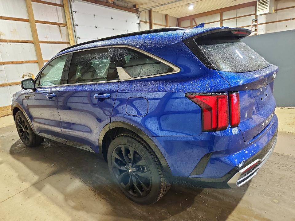 2021 Kia Sorento VIN 5XYRK4LF4MG047556 COPART salvage auction — HAIL, Oh - Cert Of Title-Salvage, sold $11,600 on 2026-07-09 (photo 2)