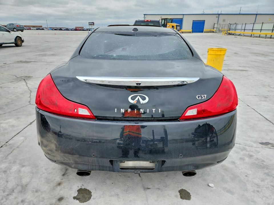 2010 Infiniti G VIN JN1CV6EK3AM101820 COPART salvage auction — HAIL, Tx - Certificate Of Title, sold $500 on 2026-07-24 (photo 6)