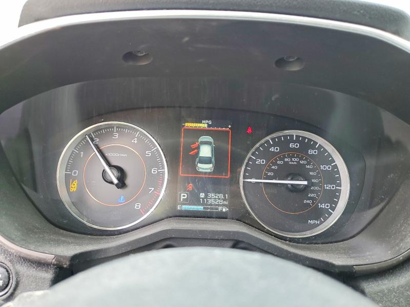 2019 Subaru Xv VIN JF2GTAMC9K8313487 COPART salvage auction — HAIL, Ia - Cert Of Title-Salvage Title, sold $5,300 on 2026-07-08 (photo 9)