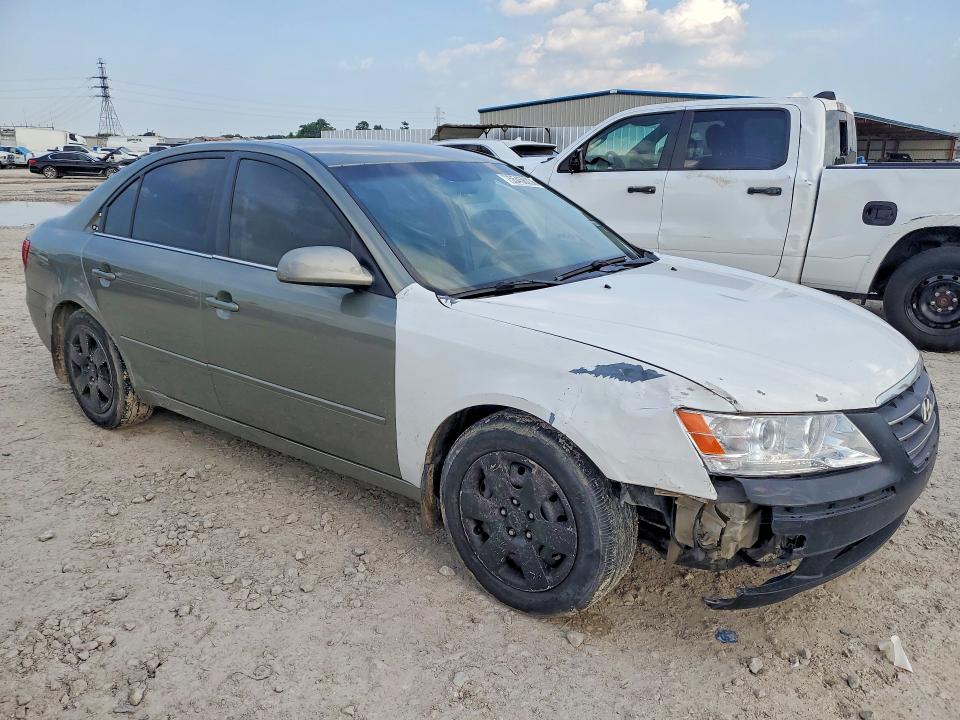 2009 Hyundai Sonata VIN 5NPET46CX9H546083 COPART salvage auction — FRONT END, Tx - Salvage Vehicle Title, sold $675 on 2026-07-28 (photo 4)