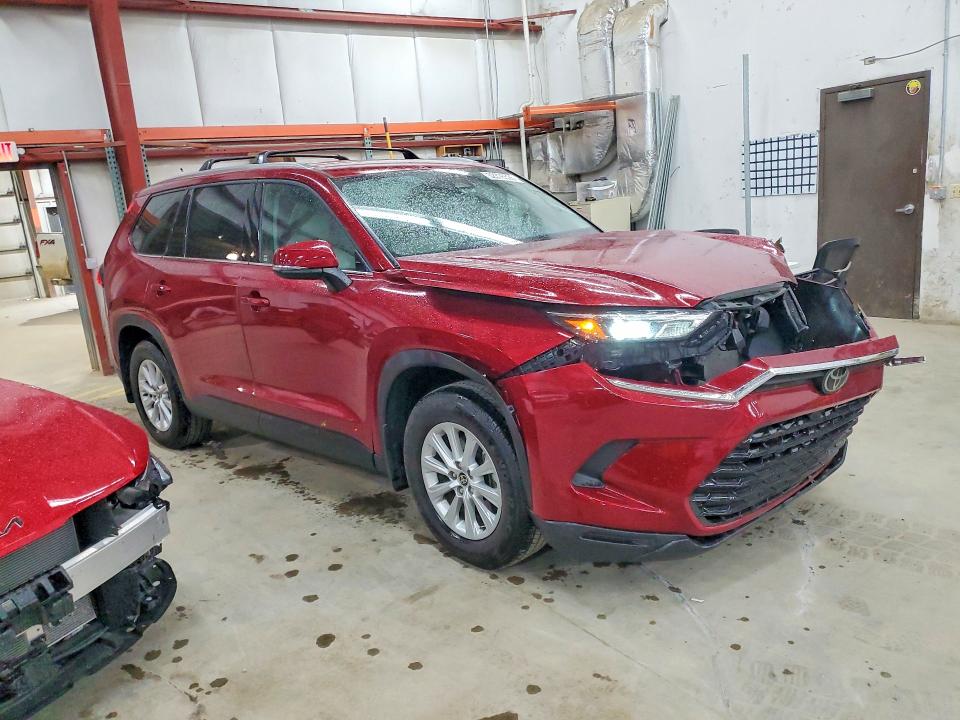 2024 Toyota VIN 5TDAAAB52RS053826 COPART salvage auction — FRONT END, Md - Cert Of Salvage > 75% Damage, sold $8,200 on 2026-07-21 (photo 4)