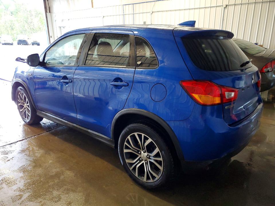 2017 Mitsubishi Outlander VIN JA4AR3AU6HZ022342 COPART salvage auction — FRONT END, Pa - Certificate Of Salvage, sold $2,100 on 2026-07-08 (photo 2)