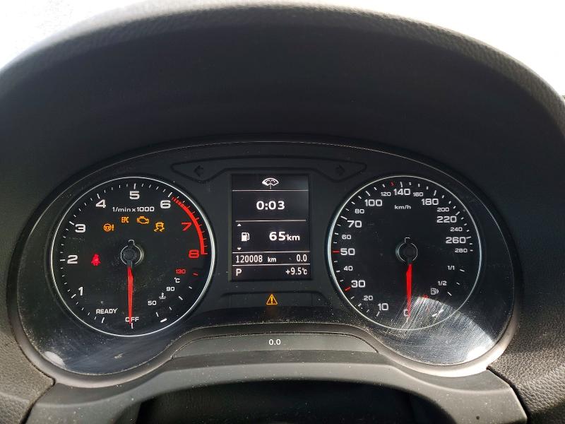 2019 Audi A3 VIN WAUBEGFF1K1017771 COPART salvage auction — MECHANICAL, On - Permit No Brand - Unfit (P), sold $5,800 on 2026-07-09 (photo 9)
