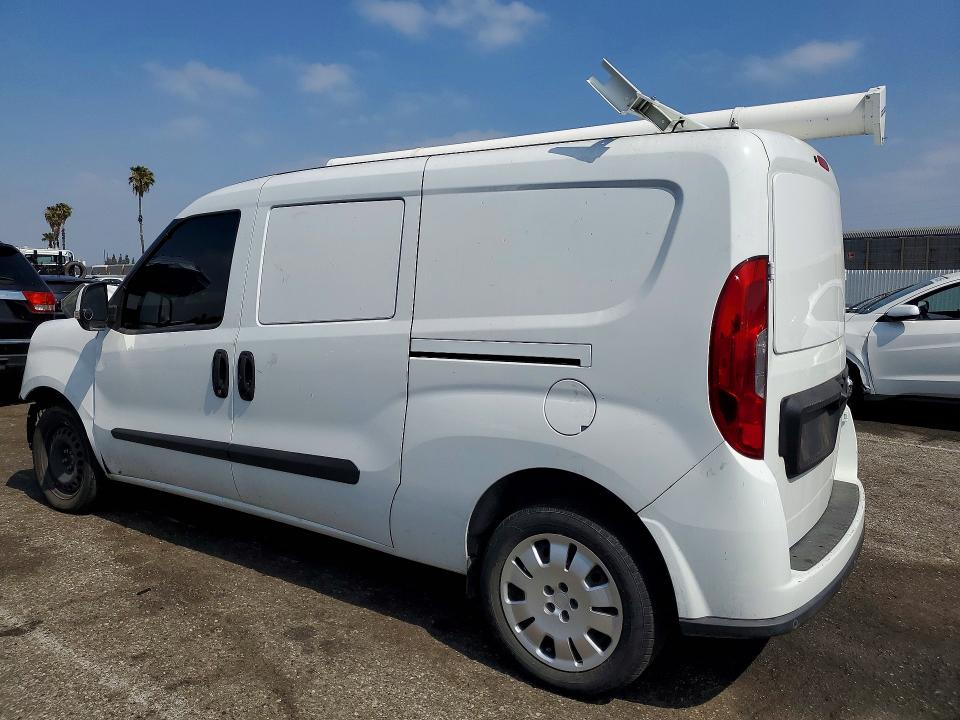 2021 Ram Promaster city VIN ZFBHRFBB9M6V78646 COPART salvage auction — FRONT END, CA - LIEN PAPERS-SALVAGE OR AC, sold $1,650 on 2026-07-17 (photo 2)