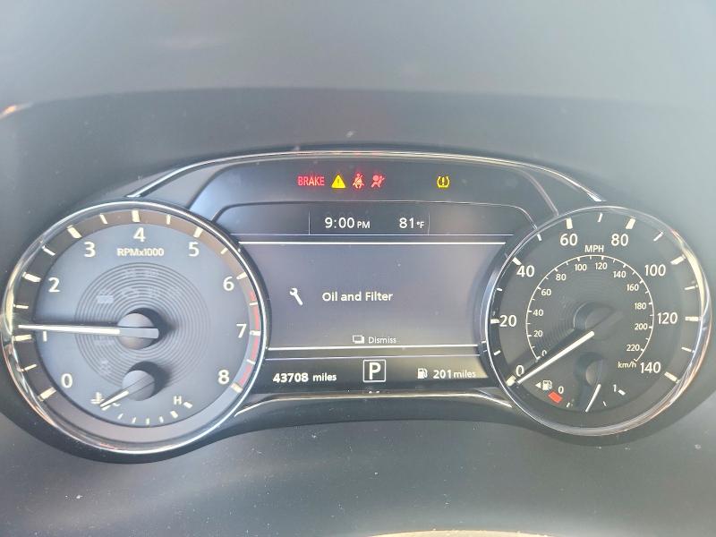 2021 Infiniti VIN JN8AZ2BF5M9715899 COPART salvage auction — FRONT END, Fl - Cert Of Title Slvg Rebuildable, sold $50 on 2026-07-30 (photo 9)