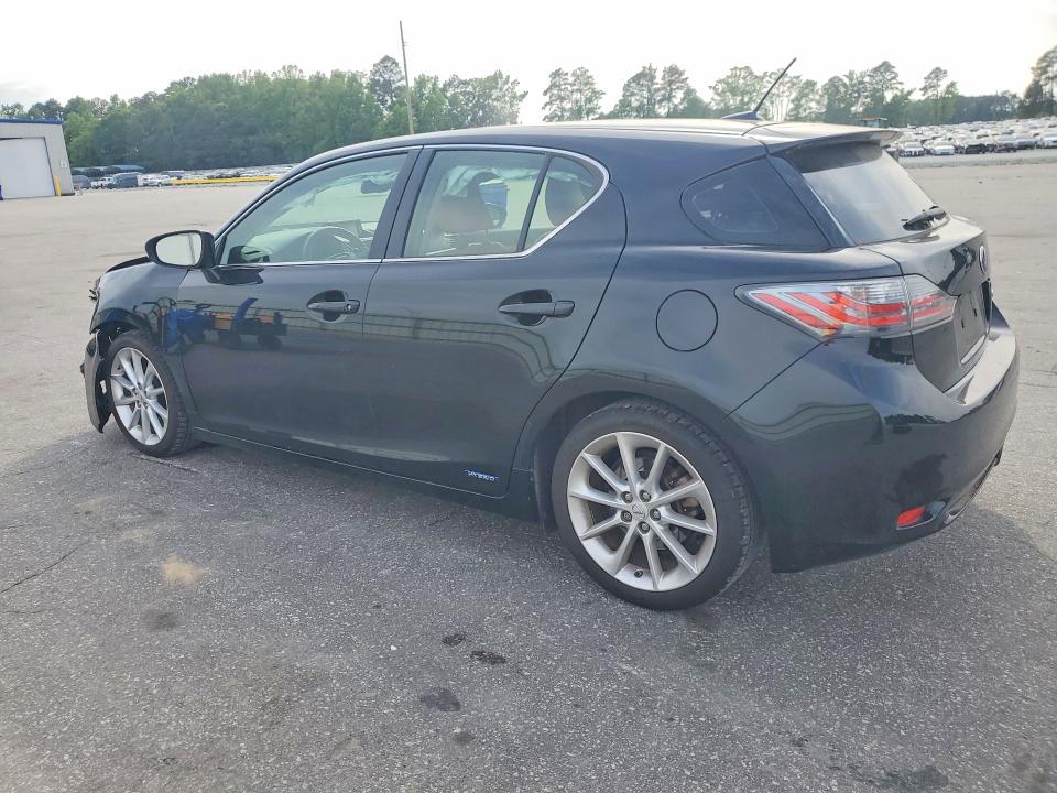 2012 Lexus Ct VIN JTHKD5BH2C2102954 COPART salvage auction — FRONT END, Nc - Salvage Certificate Of Title, sold $275 on 2026-07-21 (photo 2)