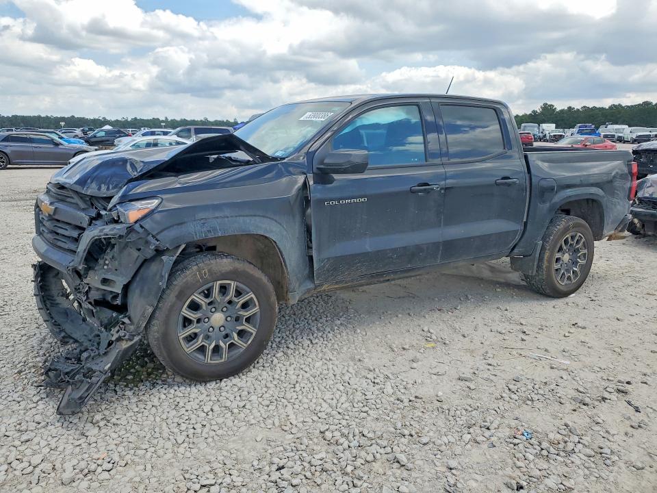 2024 Chevrolet Colorado VIN 1GCPSCEK1R1115380 COPART salvage auction — FRONT END, Tx - Salvage Vehicle Title, sold $6,700 on 2026-07-24 (photo 1)