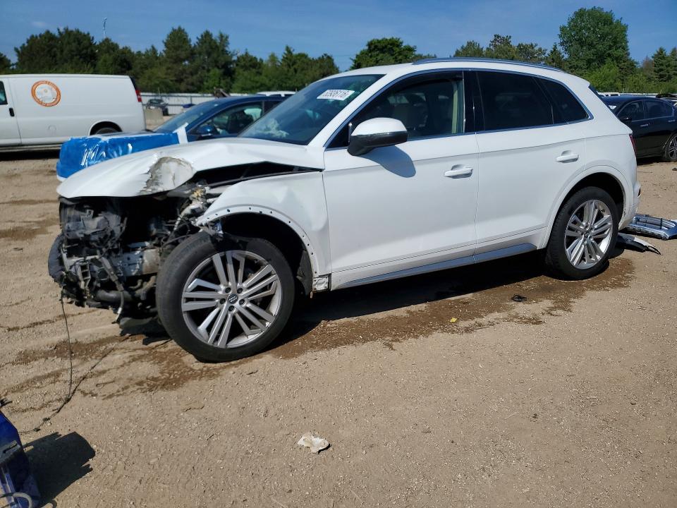 2018 Audi Q5 VIN WA1BNAFYXJ2002724 COPART salvage auction — FRONT END, Il - Salvage Certificate, sold $3,350 on 2026-07-09 (photo 1)