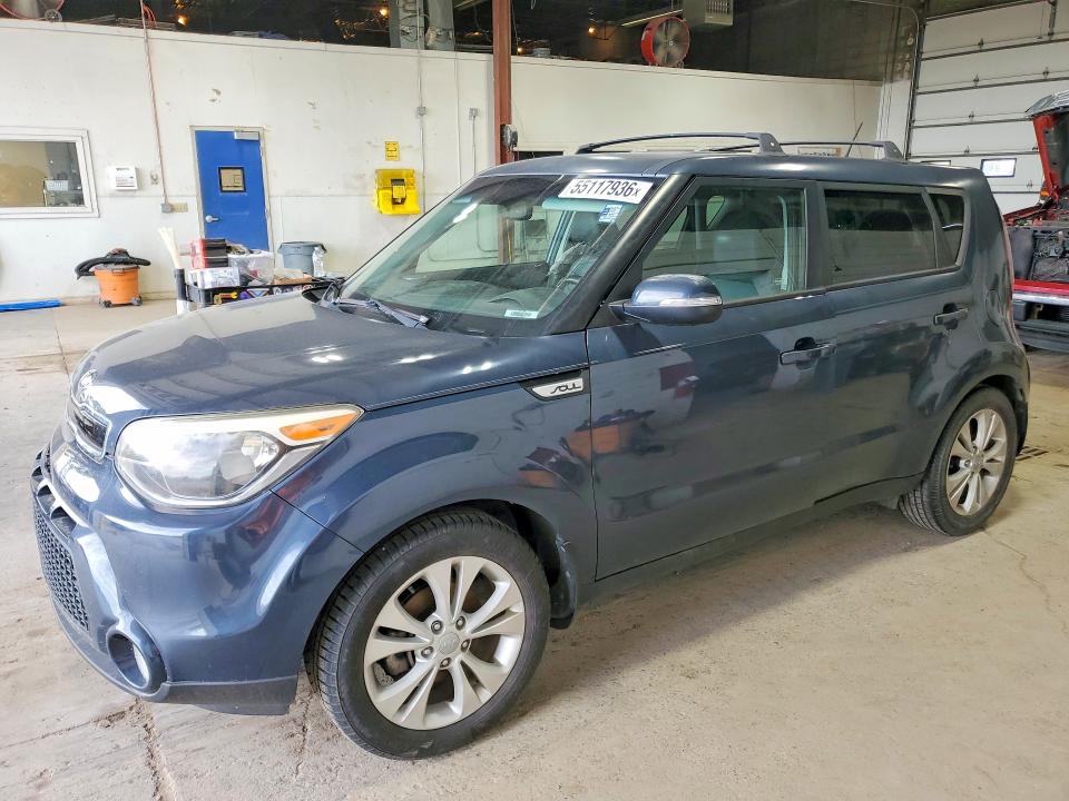 2016 Kia Soul VIN KNDJX3A57G7287088 COPART salvage auction — FRONT END, Sd - Certificate Of Title, sold $2,400 on 2026-07-28 (photo 1)