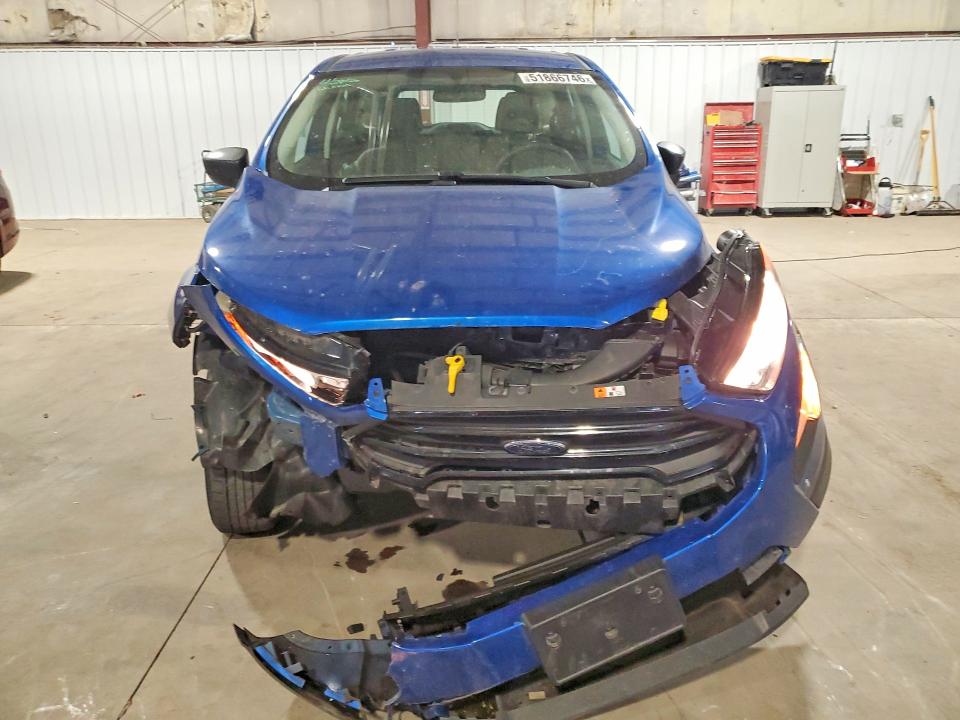 2022 Ford Ecosport VIN MAJ6S3FL3NC468890 COPART salvage auction — FRONT END, Il - Salvage Certificate, sold $150 on 2026-07-22 (photo 5)
