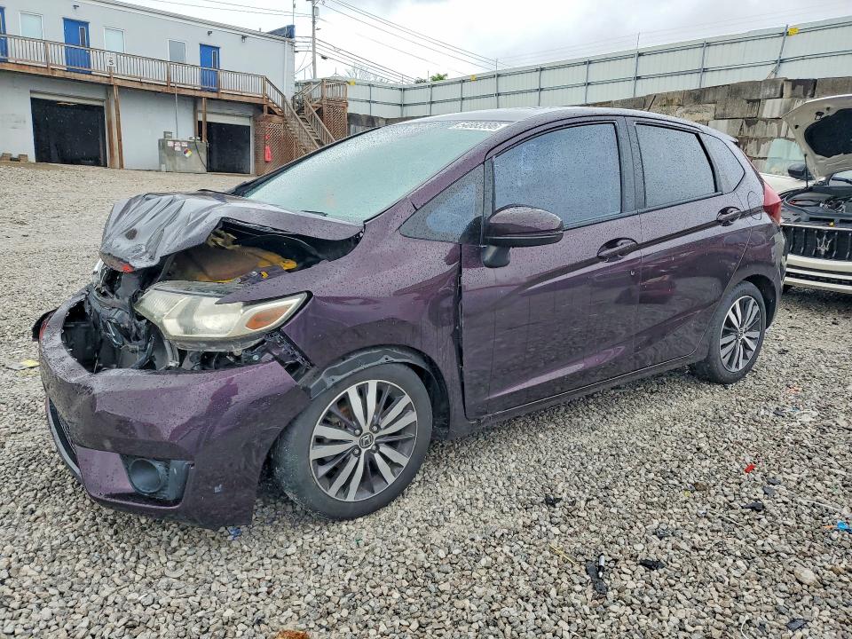 2017 Honda Fit VIN JHMGK5H75HS001683 COPART salvage auction — FRONT END, Oh - Cert Of Title-Salvage, sold $2,100 on 2026-07-24 (photo 1)