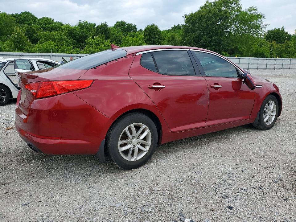 2013 Kia Optima VIN 5XXGM4A77DG180541 COPART salvage auction — FRONT END, Ar - Cert Of Title-Salvage, sold $600 on 2026-07-27 (photo 3)