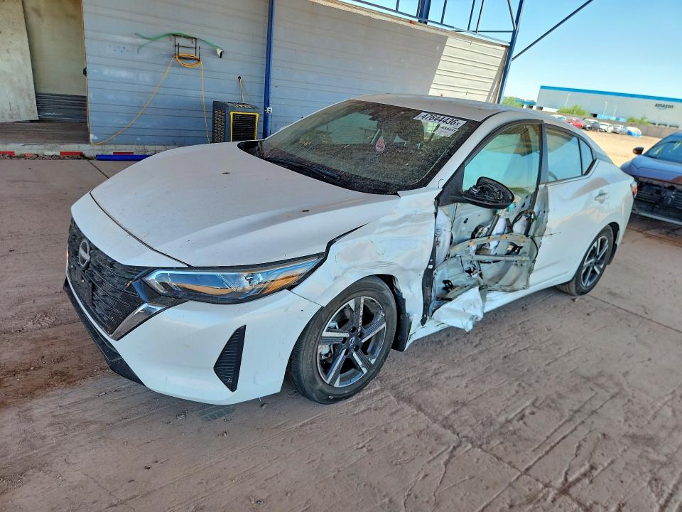 2024 Nissan Sentra VIN 3N1AB8CV2RY383580 COPART salvage auction — SIDE, Az - Cert Of Title - Salvage, sold $1,250 on 2026-07-30 (photo 1)