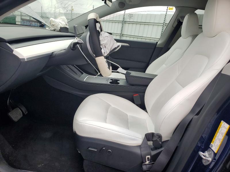 2023 Tesla Model y VIN 7SAYGDEE7PA089023 COPART salvage auction — FRONT END, Ca - Salvage Certificate, sold $7,900 on 2026-07-14 (photo 7)