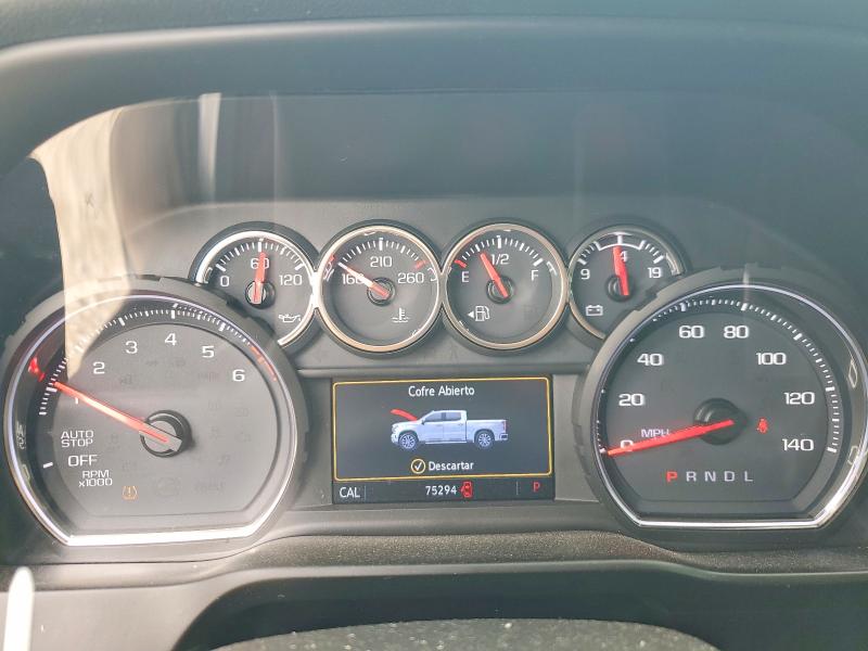 2020 Chevrolet Silverado VIN 3GCPWDED2LG125730 COPART salvage auction — REAR END, Tx - Salvage Vehicle Title, sold $15,100 on 2026-07-02 (photo 9)