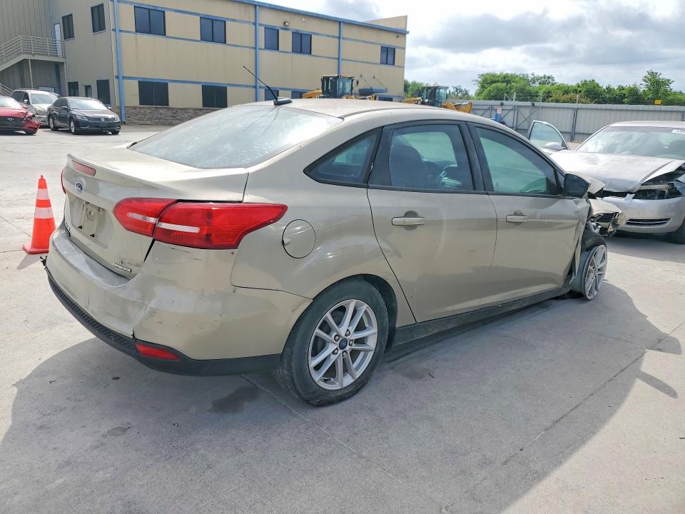 2015 Ford Focus VIN 1FADP3F26FL222630 COPART salvage auction — FRONT END, Tx - Certificate Of Title, sold $525 on 2026-07-09 (photo 3)