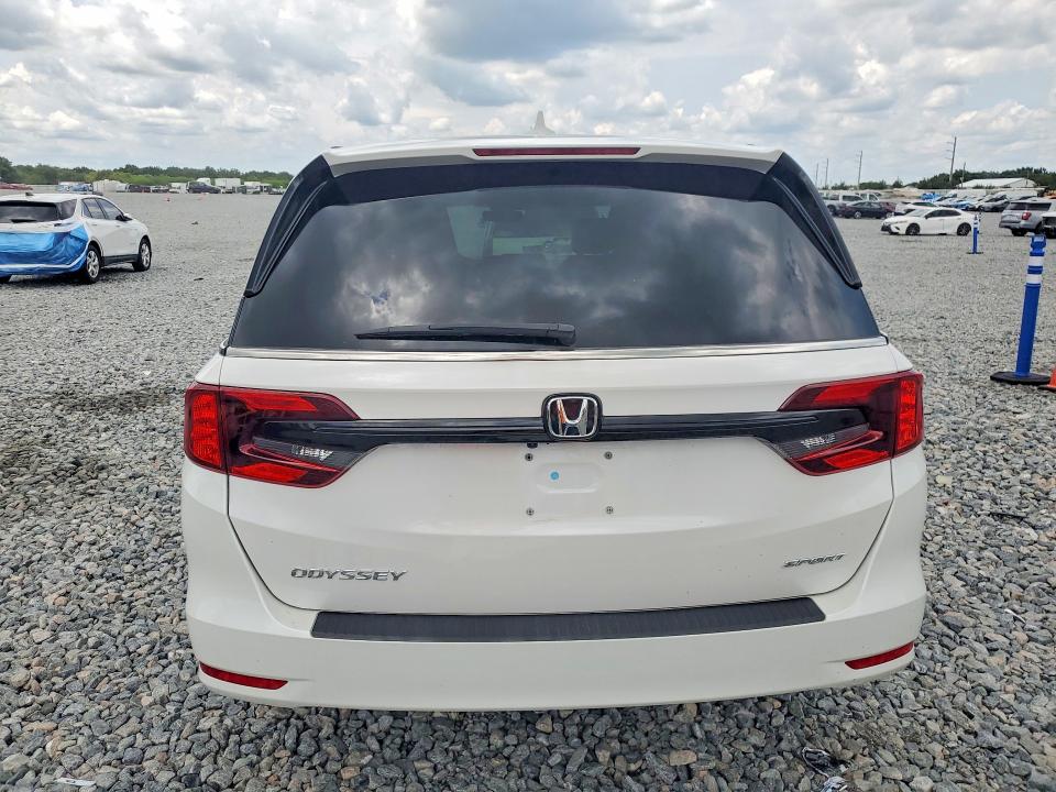 2024 Honda Odyssey VIN 5FNRL6H79RB069366 COPART salvage auction — FRONT END, Fl - Cert Of Title Slvg Rebuildable, sold $16,200 on 2026-07-28 (photo 6)